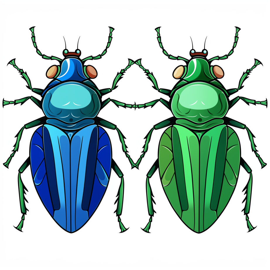 Free Bugs Coloring Pages 2Original image