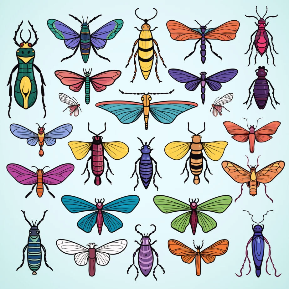 Free Coloring Pages Insects 2Original image