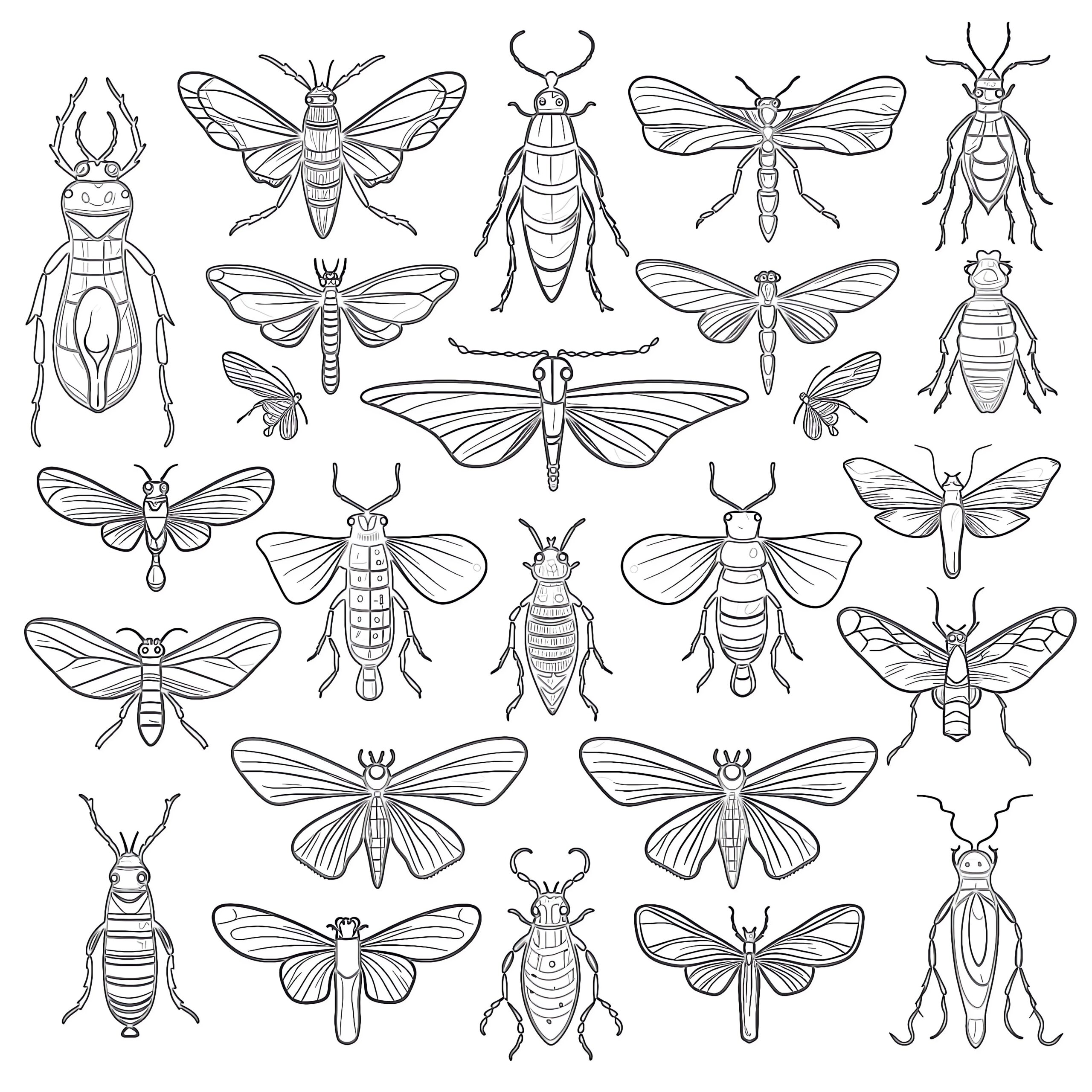 Kolorowanka Insects Owady Biedronka Bugs Kolorowanki Malowanka Insect Kolorowanka Insects Owady Biedronka Bugs Kolorowanki Malowanka Insect
