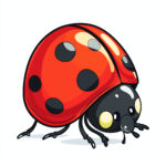 Free Coloring Pages Ladybug 2