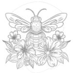 Pages à Colorier Gratuites et Imprimables Sur les Abeilles