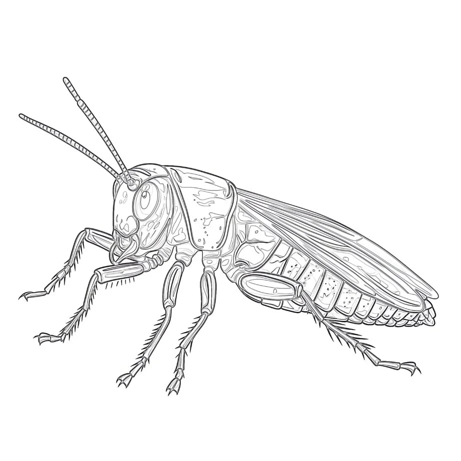 Free Printable Insect Coloring Pages