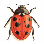 Coccinelle à Imprimer Gratuitement Pages à Colorier 2 2