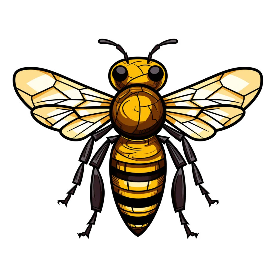 Honigbienen-Malvorlagen zum Ausdrucken 2