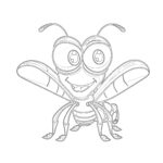 Insect Coloring Page