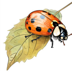 Ladybug Coloring Pages For Adults - Origin image