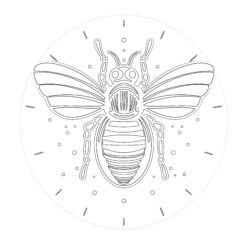 Lightning Bugs Coloring Pages - Printable Coloring page