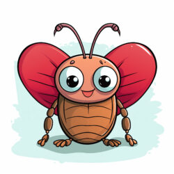Love Bug Coloring Pages - Origin image