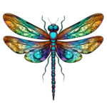 Printable Dragonfly Coloring Pages For Adults 2 2