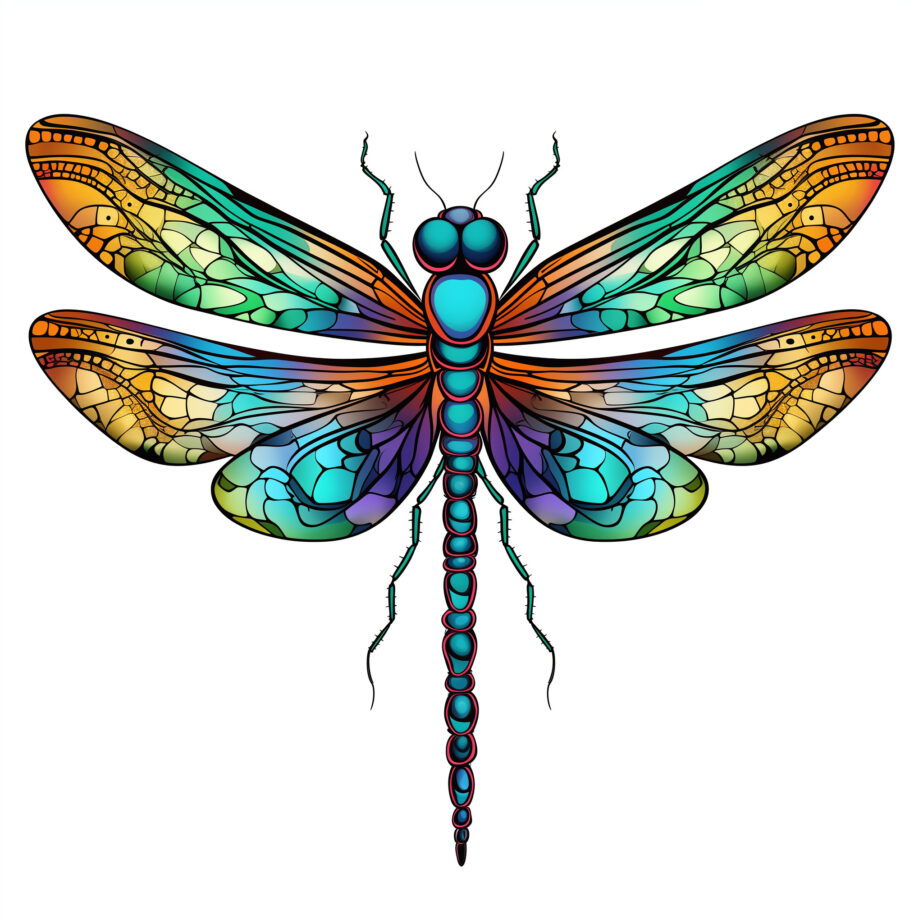 Printable Dragonfly Coloring Pages For Adults 2