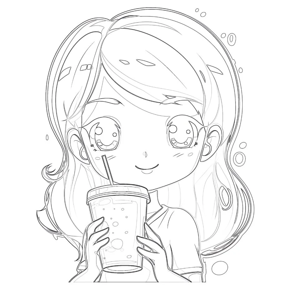 アニメ 塗り絵 画像