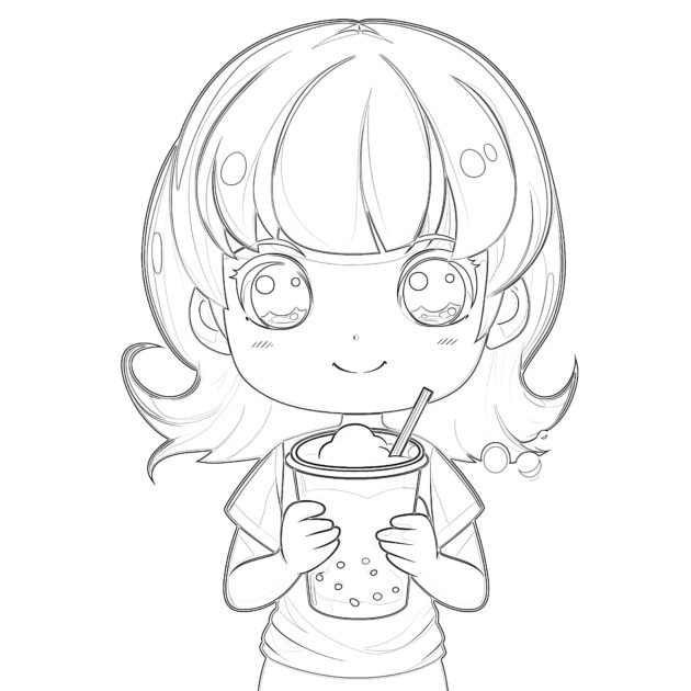 Online Coloring Anime Colouring Book Coloring Pages Mimi Panda