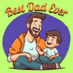 Best Dad Ever Coloring Page Free 2 2