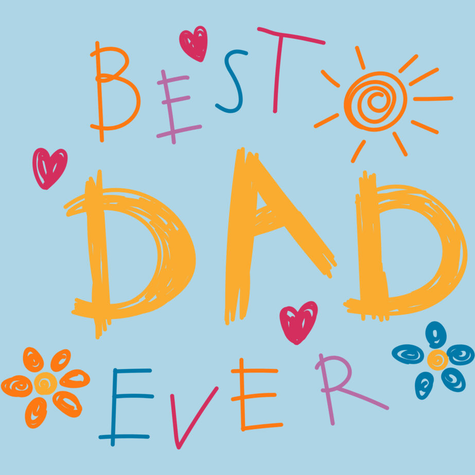 Best Dad Ever Coloring Page Printable 2
