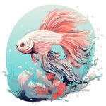 Beta Fish Coloring Pages 2 2