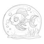 Bubble Guppy Coloring Pages