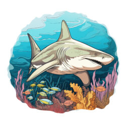 Bull Shark Coloring Page - Origin image