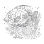 Coloring Pages Fish Ocean