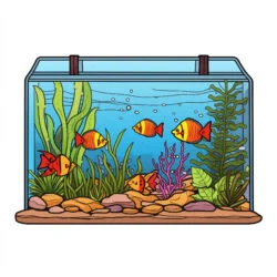 Coloring Pages Fish Tank - Origin image