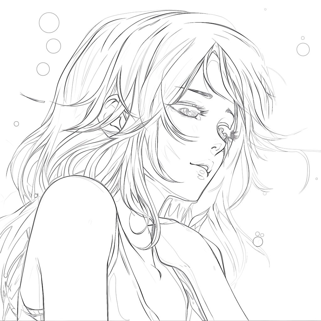 Coloring Pages For Adults Anime | Coloring Pages Mimi Panda