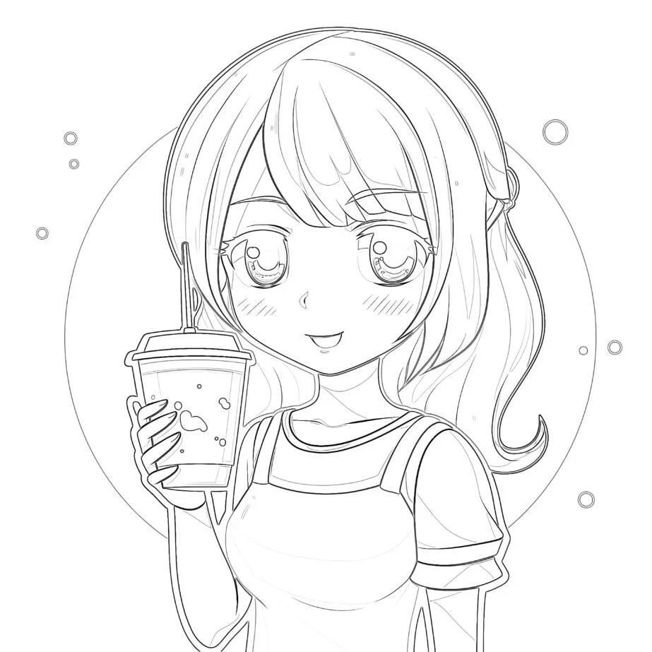 Coloring Pages For Anime
