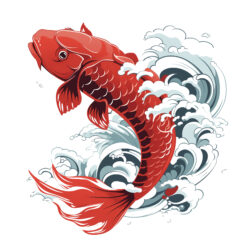 Coloring Pages Of Koi Fish - Origin image