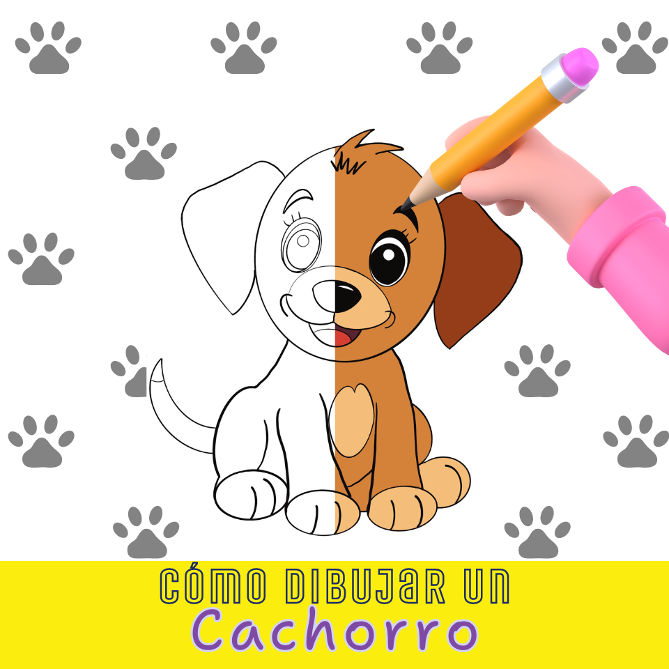 Cómo Dibujar Un Cachorro