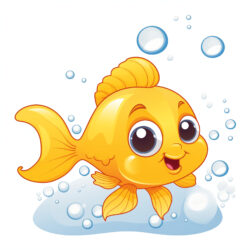 Cute Fish Coloring Pages - Origin image