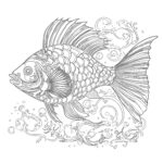 Deep Sea Fish Coloring Pages