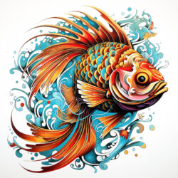 Detailed Fish Coloring Pages - Origin image
