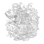 Fish Adult Coloring Pages