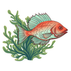 Fish Coloring Page Free - Origin image