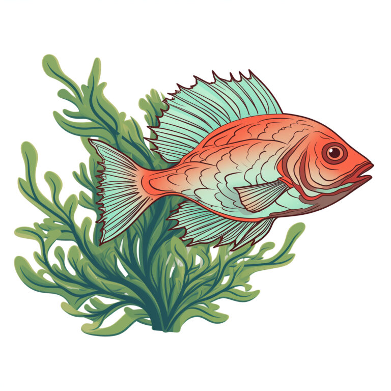 Fish Coloring Page Free | Coloring Pages Mimi Panda