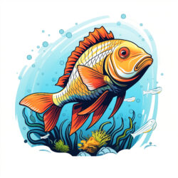 Fish Coloring Pages Free Printable - Origin image