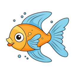 Fish Coloring Pages Preschool - Origin image