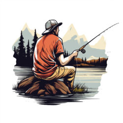 Fisherman Coloring Pages - Origin image