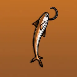 Fishing Hook Coloring Page - Origin image