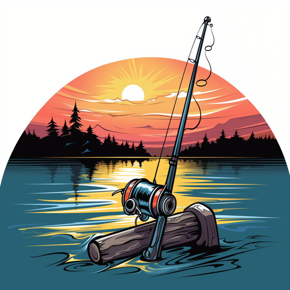 Fishing Pole Coloring Page 2Original image