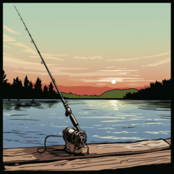 Fishing Rod Coloring Pages - Origin image