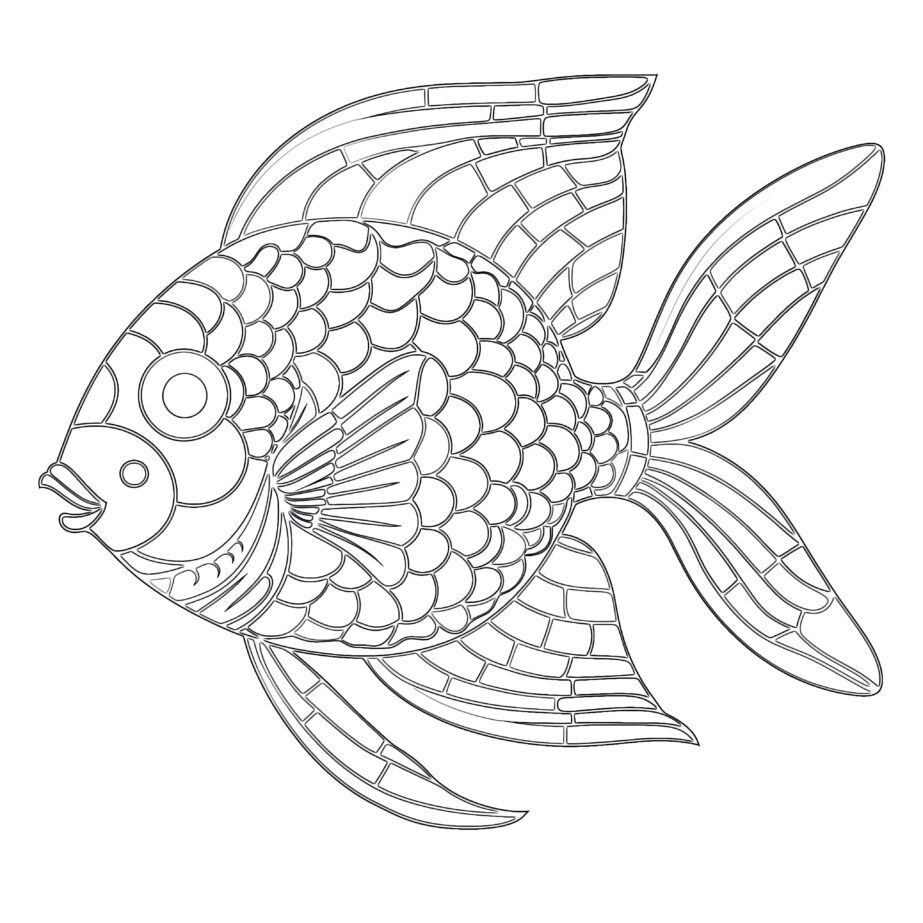 Free Fish Coloring Pages To Print