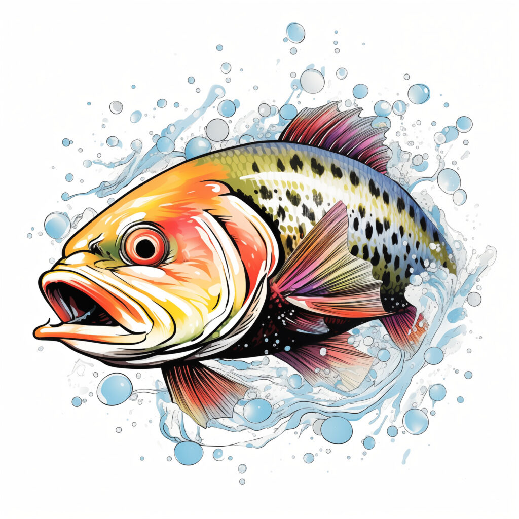 Freshwater Fish Coloring Pages | Coloring Pages Mimi Panda