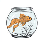 Goldfish Coloring Pages 2