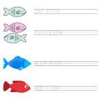 Páginas para Colorear de Un Pez Dos Peces Imprimibles 2