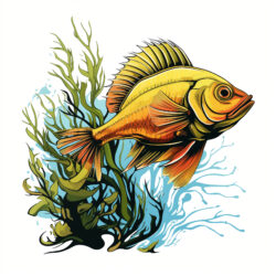 Realistic Fish Coloring Pages For Adults - Origin image