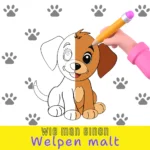 Wie man ein Hündchen zeichnet