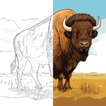 Buffalo Coloring Pages