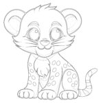 Cheetah Color Sheet