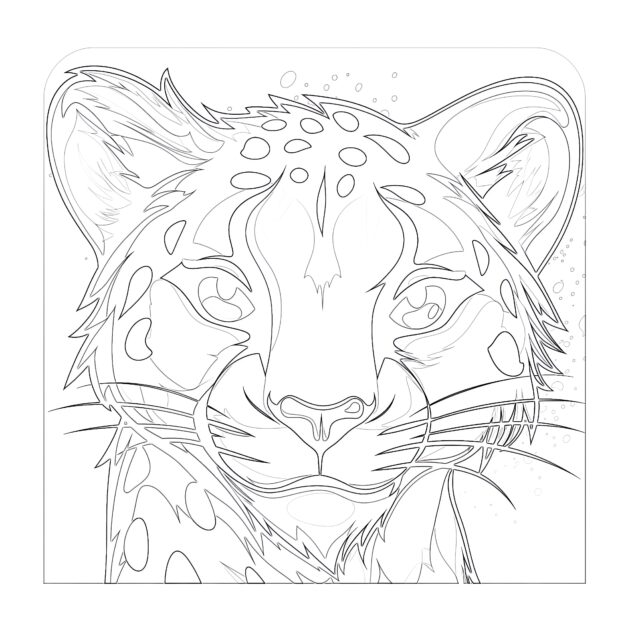 Online Coloring Cheetah Coloring Pages Free Coloring Pages Mimi Panda
