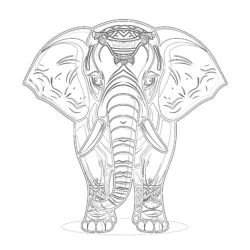 Coloring Elephant Pages Coloring Page - Printable Coloring page