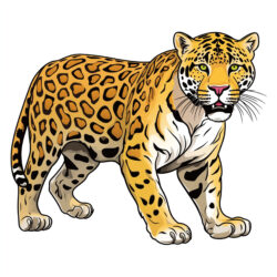 Colorear Jaguar Página Para Colorear - Imagen de origen